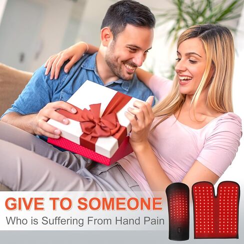 العلاج بالضوء الأحمر لليدين والمعصم، 2026 ترقية 4 أوضاع علاج، كثافة 5 مستويات، مؤقت 10-90 دقيقة، جهاز علاج بالضوء الأحمر والأشعة تحت الحمراء للاستخدام المنزلي (16.5 بوصة × 7 بوصة) in Kuwait