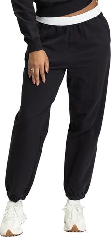 Soffe Women's Womens Cotton Terry Foldover Sweatpant in Saudi Arabia