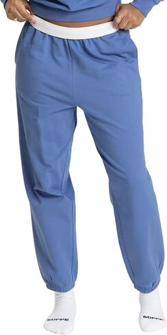 Soffe Women's Womens Cotton Terry Foldover Sweatpant in Saudi Arabia