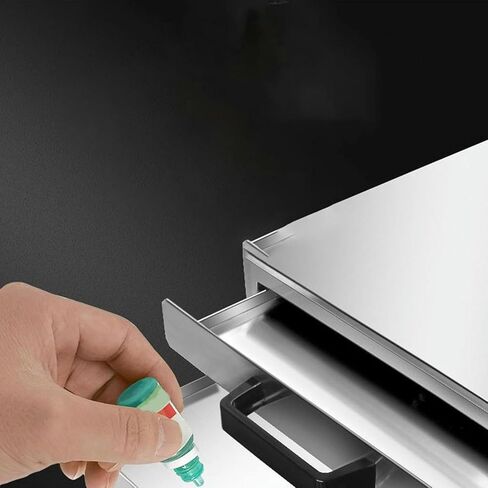 Double Layer Rice Noodle Roll Steamer Machine, Stainless Steel Rice Roll Steamer Breakfast Cooker for Home Kitchen Restaurant- in Kuwait