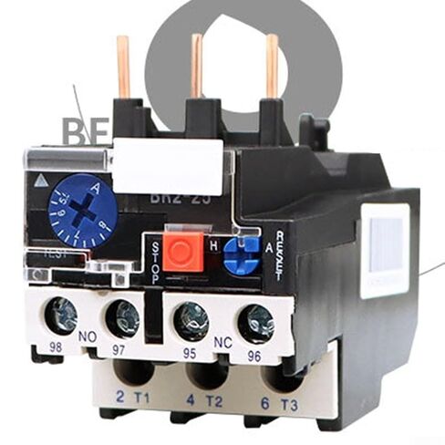 Thermal Overload Relay 0.63A-10A Adjustable Current Setting IP20 Protection Manual Reset Suitable for AC Three-Phase Motors up to 660V for Machine Tools Factory Facilities(4-6A) in Saudi Arabia