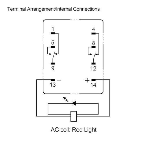 Baomain 2-Pack Power Relay MY2N-GS، ملف تيار متردد 220-240 فولت، مع قاعدة مقبس السكك الحديدية DIN ومؤشر LED، DPDT 8 Pin 7A 250VAC، 7A 30VDC، مدرج في قائمة UL، لأتمتة التحكم الصناعي in Kuwait