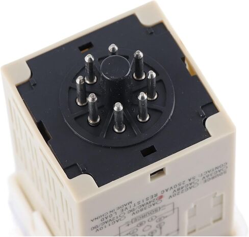 Time Relay, O111ROM DH48S 2Z Time Relay, 8 Pins 0.01S-9999H Digital LCD Display Timer Control Time Relay, Switches & Relays (24VAC/DC) in Saudi Arabia
