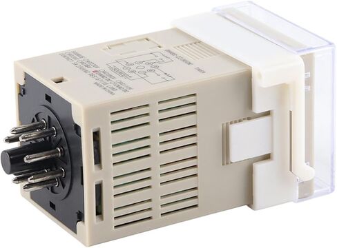 Time Relay, O111ROM DH48S 2Z Time Relay, 8 Pins 0.01S-9999H Digital LCD Display Timer Control Time Relay, Switches & Relays (24VAC/DC) in Saudi Arabia
