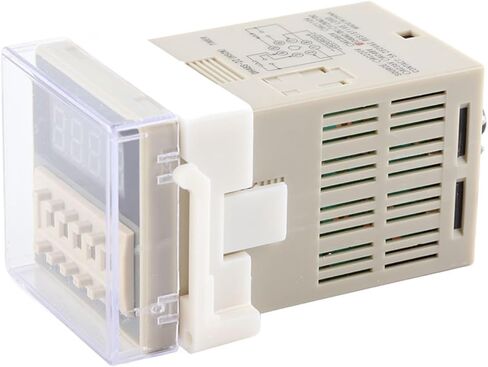 Time Relay, O111ROM DH48S 2Z Time Relay, 8 Pins 0.01S-9999H Digital LCD Display Timer Control Time Relay, Switches & Relays (24VAC/DC) in Saudi Arabia