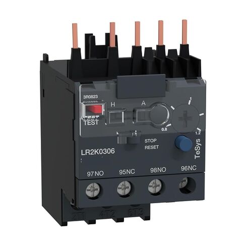 LR2K0306 LR2-K0306 K - Differential Thermal Overload Relay - 0.8...1.2 A - Class 10A 1piece in Saudi Arabia