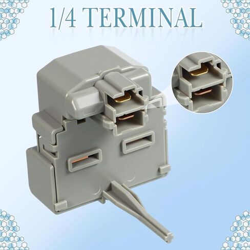 طقم مرحل الثلاجة والحمولة الزائدة من Capoda WR08X22874 متوافق مع الثلاجة CFE CWE CYE DFE GFD AP5970731 PS11701228 بدائل بدء الضاغط in Saudi Arabia