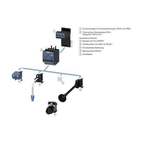 SIEMENS 3RU2116-1CB0 Overload Relay 1.8-2.5 AMP in Saudi Arabia