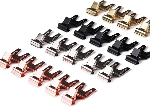 Table Numbers, Table Number Holders Memo Clip Holder, 10PCS, Double Sign, Stainless Steel Display Stand,Dessert Dish Name(OneColor) in Kuwait