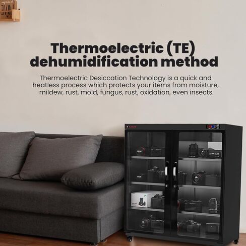 خزانة SLINGER الإلكترونية الجافة مع قفل مجمع، سعة 300 لتر in Kuwait