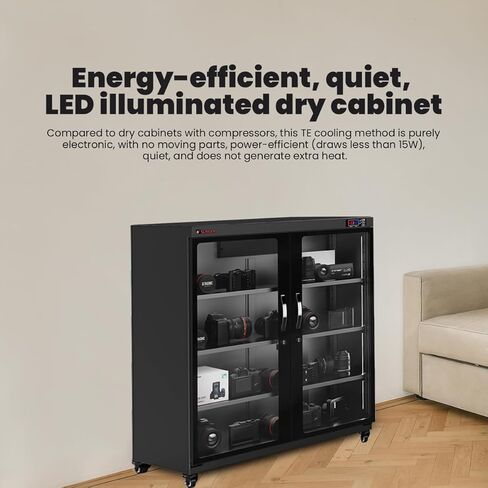 خزانة SLINGER الإلكترونية الجافة مع قفل مجمع، سعة 300 لتر in Kuwait