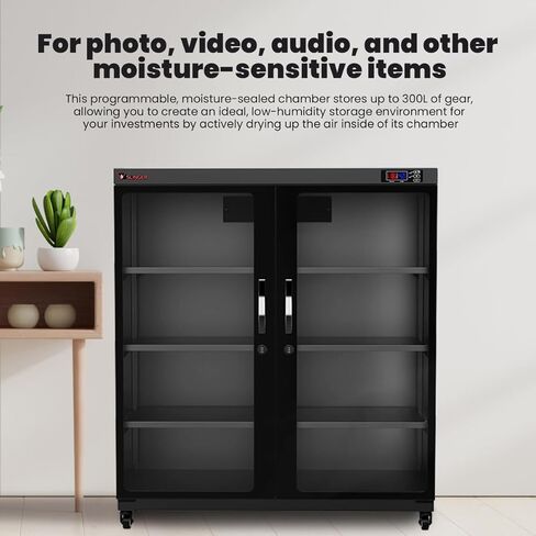 خزانة SLINGER الإلكترونية الجافة مع قفل مجمع، سعة 300 لتر in Kuwait