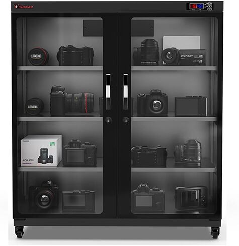 خزانة SLINGER الإلكترونية الجافة مع قفل مجمع، سعة 300 لتر in Kuwait