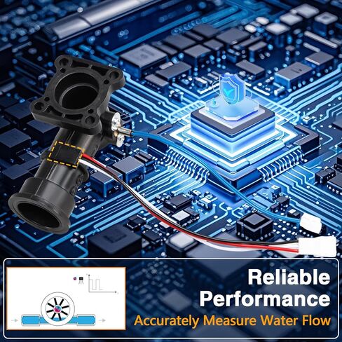 Water Heater Flow Sensor - Water Heater Flow Switch Compatible with Navien NPE-A Series Tankless Water Heater NPE-180A NPE-210A NPE-240A Replace# 30008571A T701-128R in Kuwait