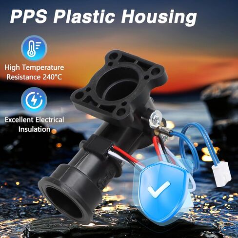 Water Heater Flow Sensor - Water Heater Flow Switch Compatible with Navien NPE-A Series Tankless Water Heater NPE-180A NPE-210A NPE-240A Replace# 30008571A T701-128R in Kuwait