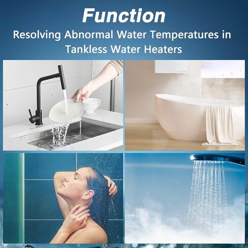 Water Heater Flow Sensor - Water Heater Flow Switch Compatible with Navien NPE-A Series Tankless Water Heater NPE-180A NPE-210A NPE-240A Replace# 30008571A T701-128R in Kuwait