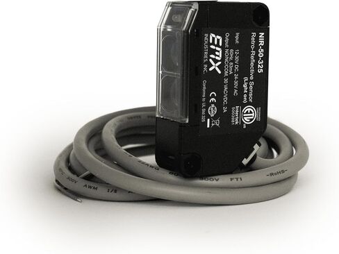 NIR-50-325 EMX UL325 مجموعة صور عاكسة للضوء بمدى 50 قدمًا وإخراج NC مراقب 10K متوافق مع مشغلي البوابة والأبواب in Saudi Arabia