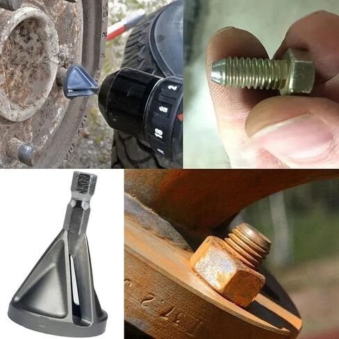 2pcs of New Chamfering Tools, Chuck Drill Bit Tools for Metal Burr Removal and External Chamfering in Saudi Arabia