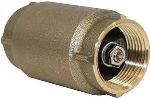 Merrill CVNL125 1-1/4" صمام فحص نحاسي بدون رصاص 700 سلسلة، قفاز بدون دوران، زنبرك مقاوم للصدأ، مضخة مياه عمودية أفقية للري in Saudi Arabia