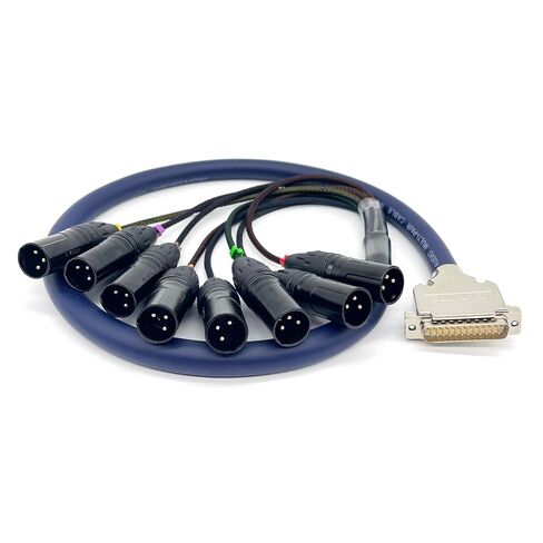 3.28ft DB25 إلى XLR كابل الثعبان، DB25 ذكر إلى 8 قنوات 3Pin ذكر كابل الصوت المتوازن D-Sub كابل اندلاع لتسجيل الاستوديو، خليج التصحيح، وحدة التحكم الخلط، الميكروفونات 1M in Saudi Arabia