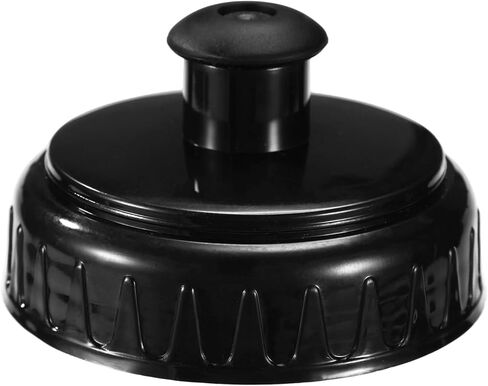 Replacement Cap for Polar, BPA-Free Plastic Water Bottle Lid Spout Leak-Proof Suqeeze Bottle Cap Accessories Compatible with Polar 20 & 24oz (Black) in Saudi Arabia
