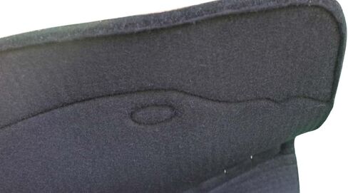 CHALLENGER Horse 32"x30" Western Contoured Wool Felt Therapeutic Saddle Pad 39252 in Saudi Arabia