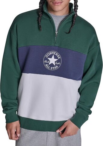Converse Mens Retro Chuck 1/2 Zip Sweatshirt in Saudi Arabia
