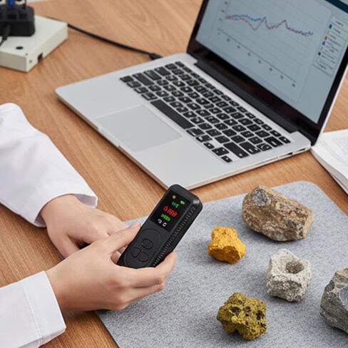 لكاشف الإشعاع النووي المضاد لجيجر مع عرض أنبوب عالي الحساسية إنذار الصوت والضوء لمراقبة بيتا جاما للأشعة السينية في الصناعة (أسود) in Kuwait