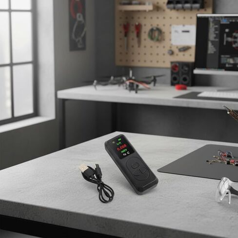 لكاشف الإشعاع النووي المضاد لجيجر مع عرض أنبوب عالي الحساسية إنذار الصوت والضوء لمراقبة بيتا جاما للأشعة السينية في الصناعة (أسود) in Kuwait