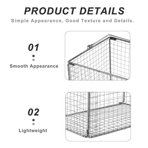 Dip and Drain Basket, Stainless Steel Ultrasonic Washing Basket, Mesh Cleaner Accessory for Laboratory Industrial Parts Eyeglass and Cosmetic Cleaning in Kuwait
