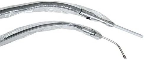 غطاء للأكمام على شكل أنبوب الهواء والماء للأسنان من البلاستيك الشفاف لحماية الحاجز وأكمام لفة بقطر 2 بوصة بطول 1200 قدم in Kuwait