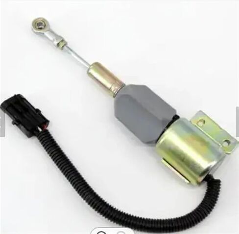 Diesel engine stop solenoid 3932529 3932530 3935430 3935432 3939701 3939700 SA-4756-24 SA-4891-24 FOR 6BT 5.9L 4BT 3.9L(12v) in Saudi Arabia