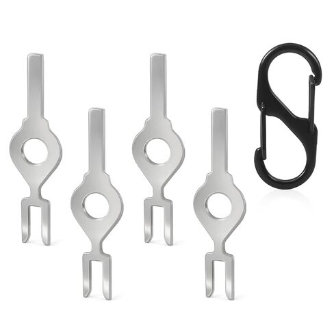 4Pack HBL1209 Fork Wall Light Switch Key, Light Switch Key Replacement Compatible with Hubbell AC Locking Toggle and Wall Switches 1100 1200 1300 1500 3000 Series, Electrical Switch Key in Kuwait