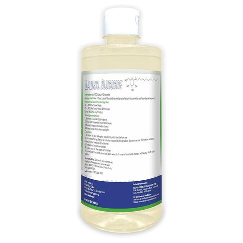 لوريل جلوكوسيد 473 مل (15.99 أونصة سائلة)، مادة خافضة للتوتر السطحي بدرجة مستحضرات التجميل للبشرة والشعر، بكميات كبيرة in Kuwait