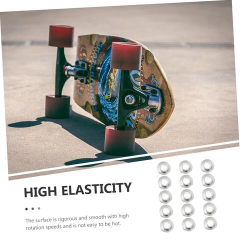 15Pcs Professional Roller Skate Bearings Durable Metal Axles for Inline Skating Sturdy Replacement Accessories for Skateboards and Scooters High Precision Functionality in Saudi Arabia