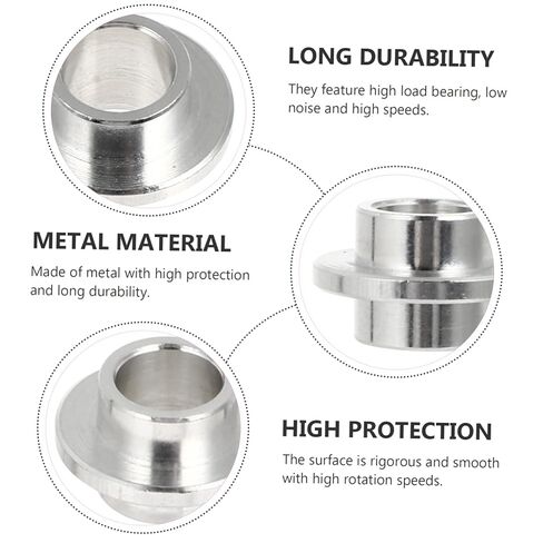 15Pcs Professional Roller Skate Bearings Durable Metal Axles for Inline Skating Sturdy Replacement Accessories for Skateboards and Scooters High Precision Functionality in Saudi Arabia
