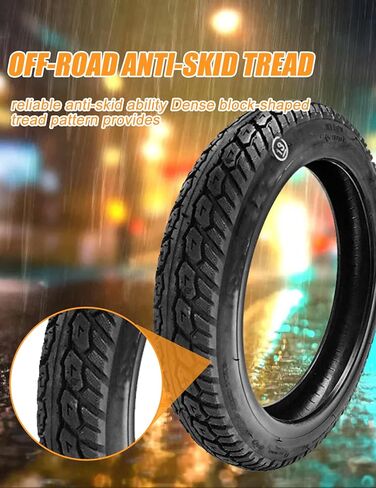 2 حزمة دراجة كهربائية 14 بوصة إطار 14x2.125 (57-254) إطار دراجة مقاوم للانفجار بدون أنبوب مقاوم للثقب إطار دراجة إلكترونية مناسب للدراجات الإلكترونية للرجال والأطفال، 44-55 رطل لكل بوصة مربعة in Kuwait