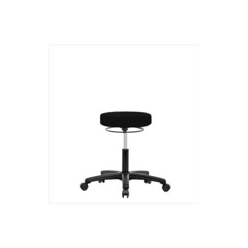 Thomas VDHSO-RG-RG-c8569 Desk Height Stool with Black Nylon Base, Glide, Vinyl in Kuwait