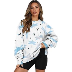 Sweatshirts for Women Casual Long Sleeve Shirts Casual Pullover Tops Size S-3XL in Kuwait