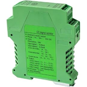 4 to 20mA 0 to 10V 1 in 1 Out Analog Signal Isolator 4-20mA to 0-10V 4-20mA(1 in 1 Out,Input 4-20MA_Output RS485_DC24V) in Kuwait