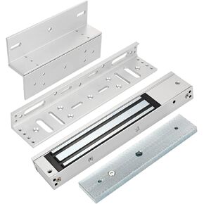 Electric Magnetic Lock 500KG 1200LBS Holding Force Electromagnet Lock 12V Fail Safe NC Mode Single Door for Access Control System in Kuwait