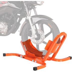 Garvee Heavy Duty Motorcycle Wheel Chock for Trailer & Garage, 1500 Lb Capacity, Fit 16-21 Inch Tires, Dirt Bike Wheel Chocks for Cruisers, ATVs in Saudi Arabia