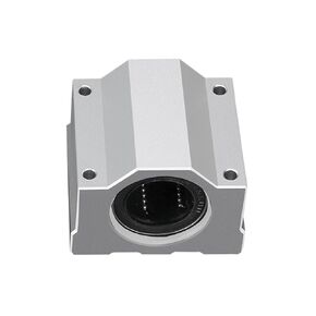 SCS8UU SCS10UU SCS12UU محمل كروي خطي SCS16UU SCS20UU كتلة جلبة منزلق من الألومنيوم خفيفة الوزن عمود السكك الحديدية لنقابة التوجيه (SCS10UU) in Kuwait