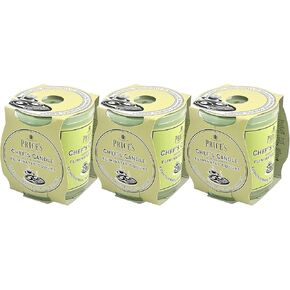 Price's Candles Set of 3 Jar Candles | Fresh Air Range Bundle with Up to 135 Hours Combined Burn Time | Odour Eliminator Candle Bundle Including (Chef's) in Saudi Arabia