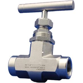 3/8" 1/2" 304 Stainless Steel High Pressure Valve DN10 DN15 Female Thread Globe Valve(1/2") in Kuwait