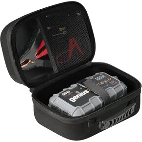 sarlar EVA Protection Case Compatible with NOCO GB20/GB40/GBX45/GB50 Jump Starters, AstroAI S8/NEXPOW/BIUBLE/BUTURE/HULKMAN Up To 8.2" x 4.7" x 3.5" can all be stored,Portable Travel Case Only in Saudi Arabia