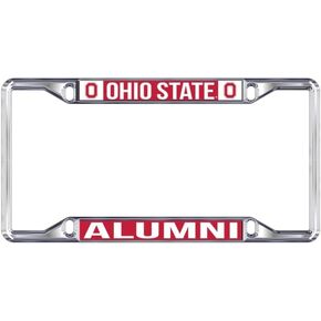 Ohio State Alumni Buckeyes Chrome Tag Frame in Kuwait