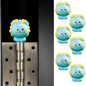 Cute Mini Creative Dragon Hinge Heads Decorative Topper Set 6PCS, Home Decoration,Magnetic Hinge Head Toppers Door Hinge in Kuwait
