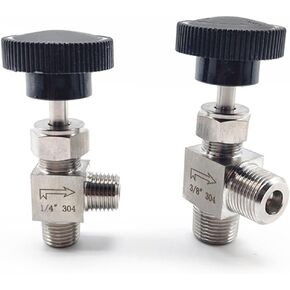 1/8" 1/4" 3/8" 1/2" Male Right Angle Type Globe Valve 304 Stainless Steel Valve(3/8") in Kuwait