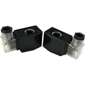 1PCS Waterproof Normally Closed Solenoid Valve Coil IP65 with LED Indicator DN10-32 240VAC 220VAC 24VAC 24VDC 12VDC(24VDC) in Kuwait